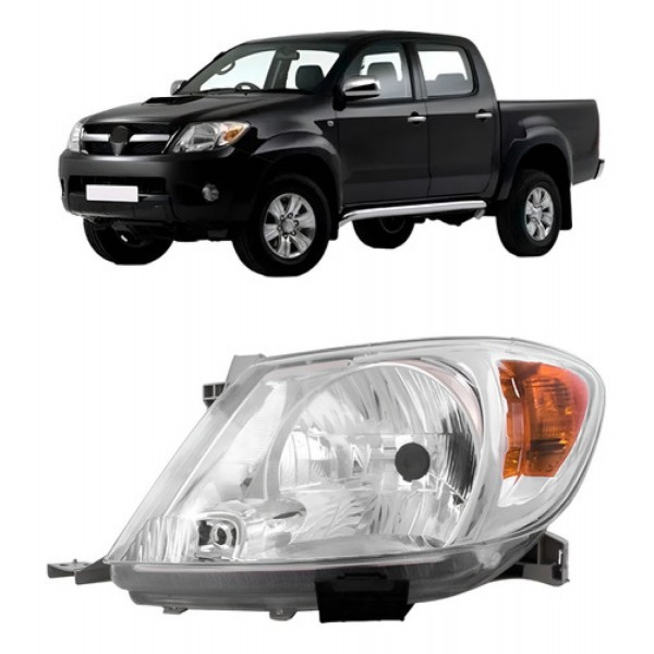 Farol Hilux 2005 2006 2007 2008 Ambar