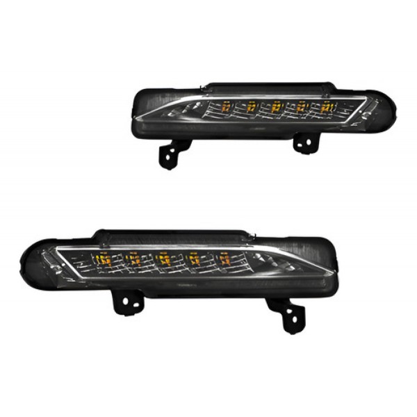 Jogo Farol De Milha Daylight Yaris 2018 2019 2020 Com Led Dr