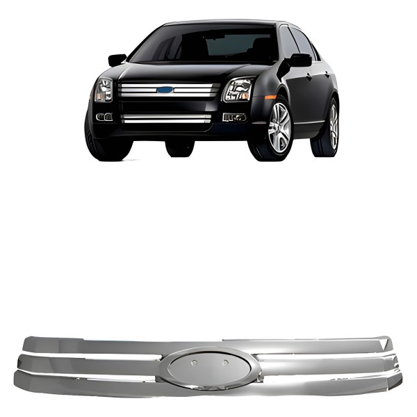 Grade Radiador Fusion 2007 A 2009 Cromado