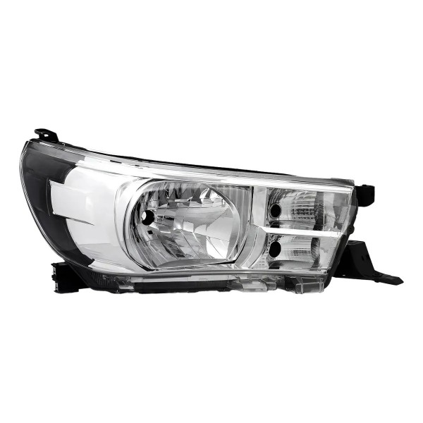 Farol Hilux Srv 2016 A 2017 Elétrico Com Motor Sem Led