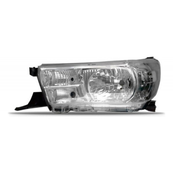 Farol Hilux Srv 2016 2017 2018 2019 2020 Manual Sem Led