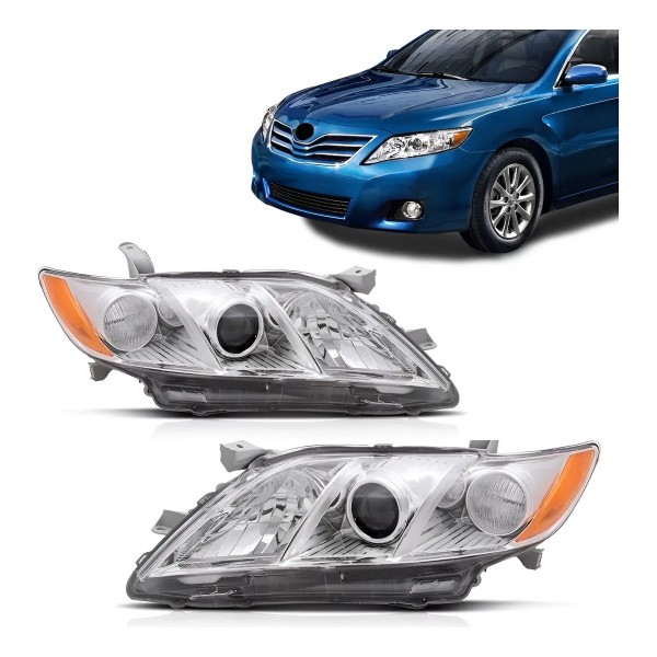 Farol Camry 2007 2008 2009 2010 Toyota Manual/ Elétrico