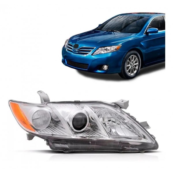 Farol Camry 2007 2008 2009 2010 Toyota Manual/ Elétrico