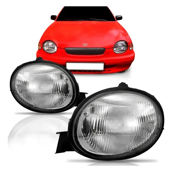 Farol Corolla Europeu 1998 1999 2000 2001 2002 Manual