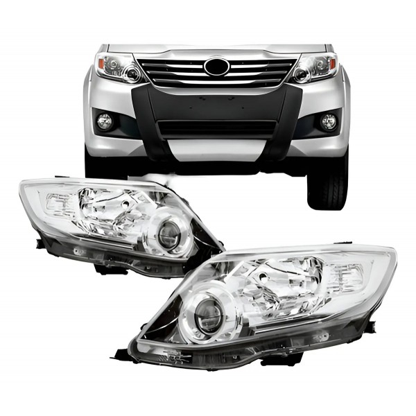Par Farol Hilux Sw4 2012 2013 2014 2015 Elétrico Sem Motor