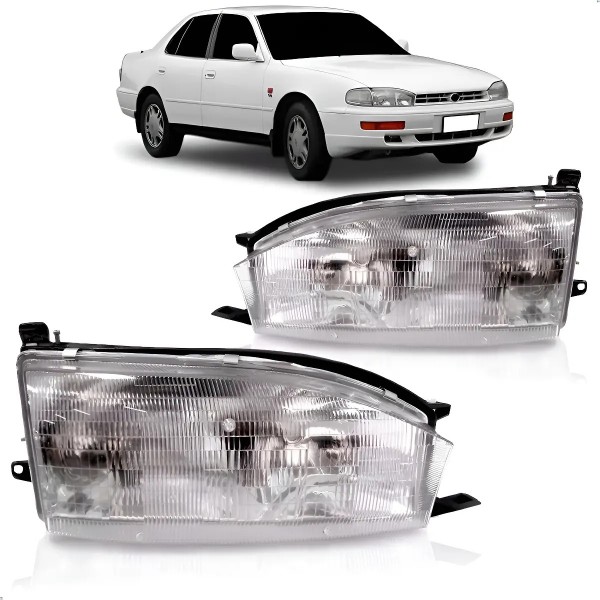 Par Farol Toyota Camry 1992 1993 1994 Depo Ambos Lados
