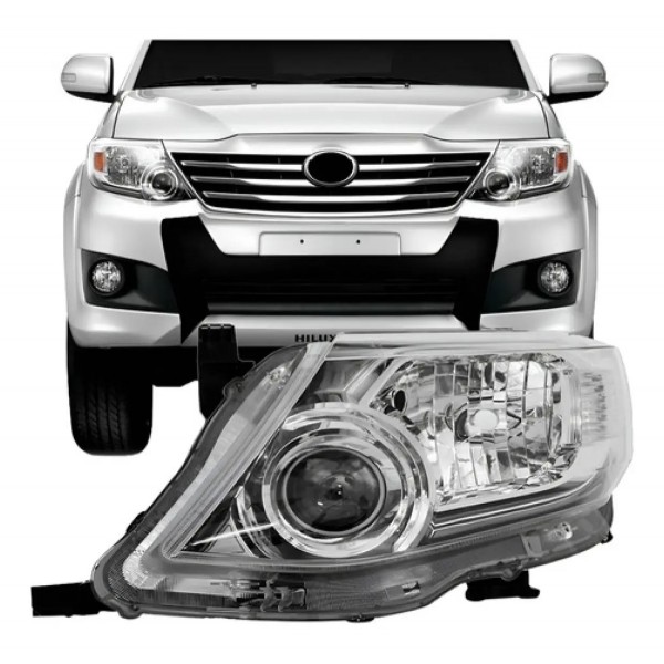 Farol Hilux Sw4 2012 A 2015 Eletrico S/xenon Modelo Original