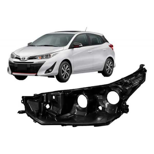 Carcaça Farol Yaris 2018 2019 2020 2021 2022
