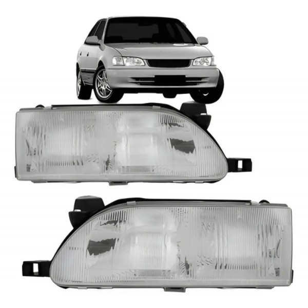 Par Farolete Corolla 1993 1994 1995 1996 1997 Foco Duplo