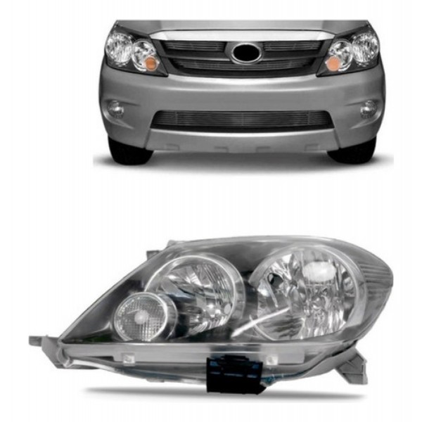 Farol Farolete Hilux Sw4 2004 A 2008 Cromomix Promoção