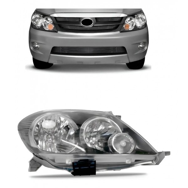 Farol Farolete Hilux Sw4 2004 A 2008 Cromomix Promoção