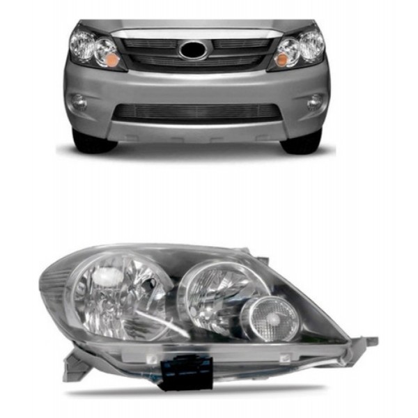 Farol Farolete Hilux Sw4 2004 A 2008 Cromomix Promoção