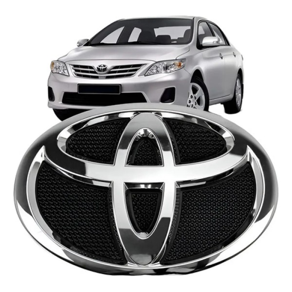 Emblema Grade Dian. Toyota Corolla 09/14 Original 7530102060