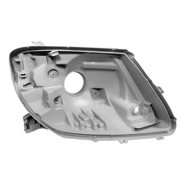 Carcaça Farol Hilux Srv 2005 06 07 08 09 10 2011 Cinza