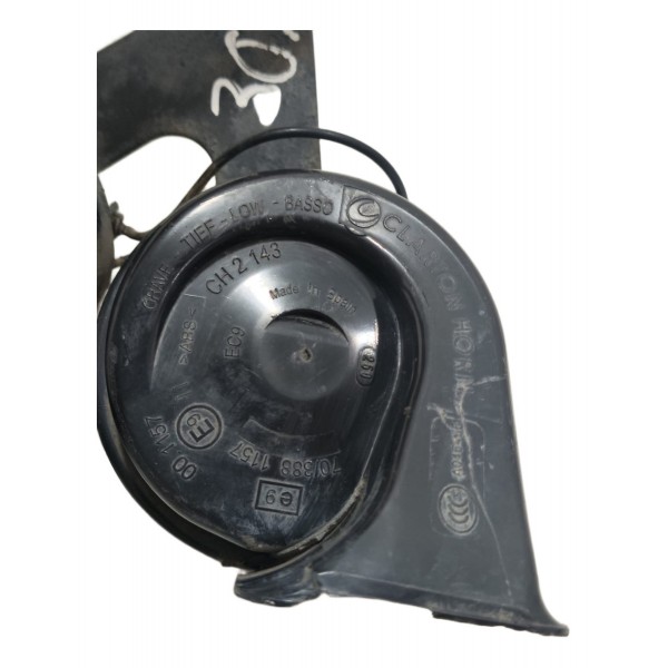 Par Buzina C/ Suporte Peugeot 308 2012 A 2015 9657476680