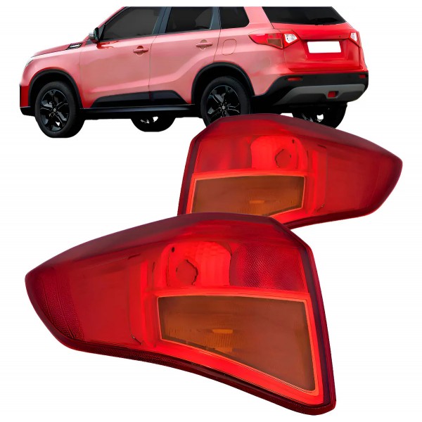 Par Lanterna Traseira Para Suzuki Vitara 2016 2017 Canto Ambos Lados