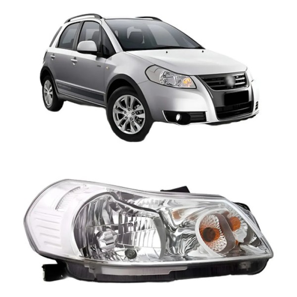Farol Dianteiro Suzuki Sx4 2008 A 2015 Manual