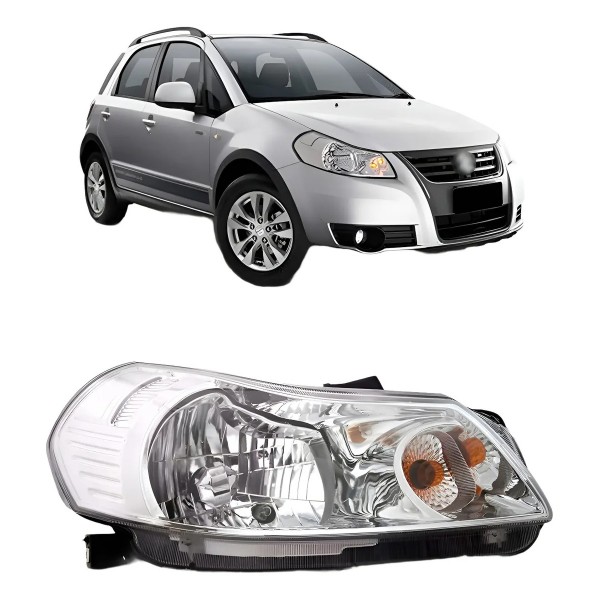 Farol Dianteiro Suzuki Sx4 2008 A 2015 Manual