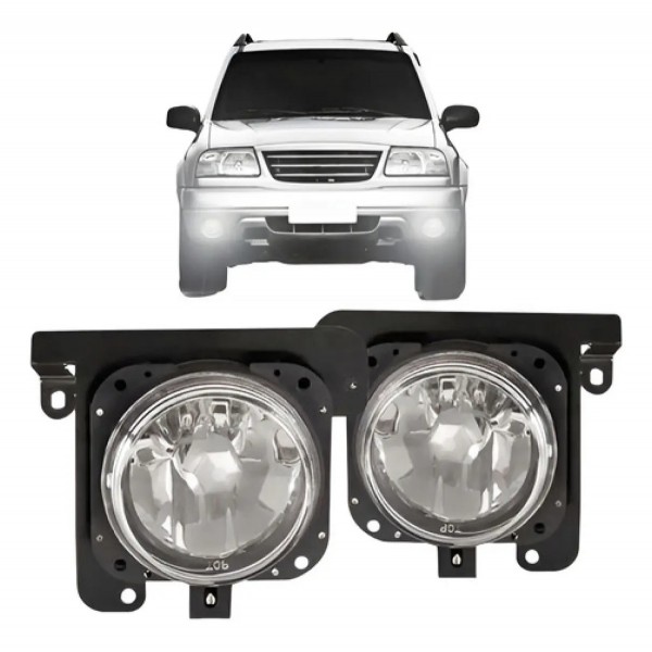 Par Farol Milha Auxiliar Vitara 01 A 07/tracker 01 A 10