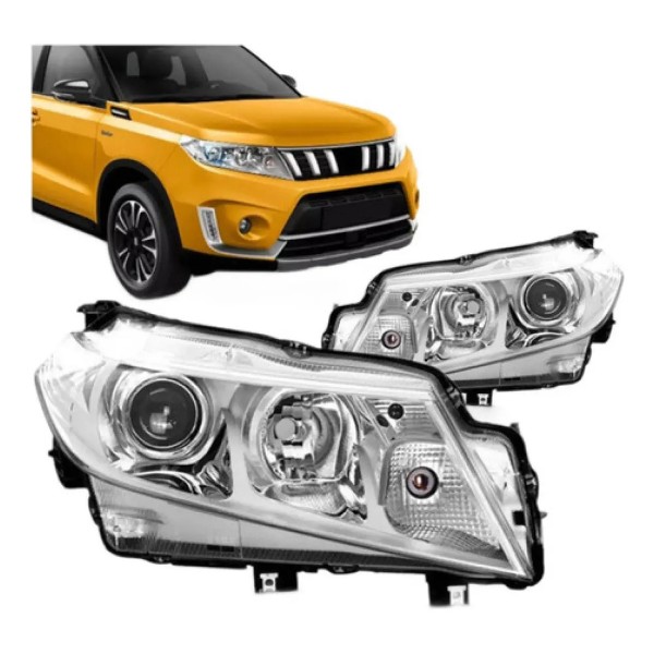 Par Farol Para Suzuki Vitara 2016 2017 2018 2019 Eletrico