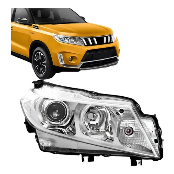 Farol Para Suzuki Vitara 2016 17 18 2019 Eletrico Com Motor