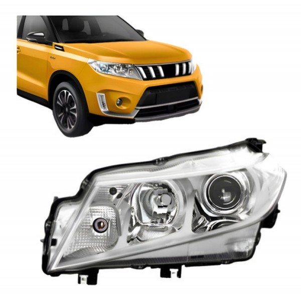 Farol Para Suzuki Vitara 2016 17 18 2019 Eletrico Com Motor