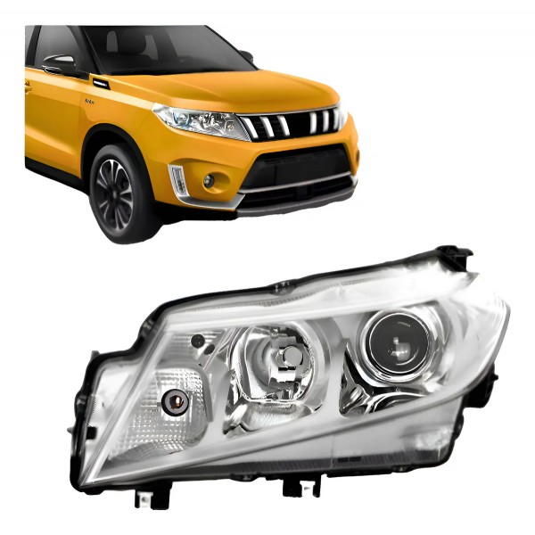 Farol Para Suzuki Vitara 2016 17 18 2019 Eletrico Com Motor