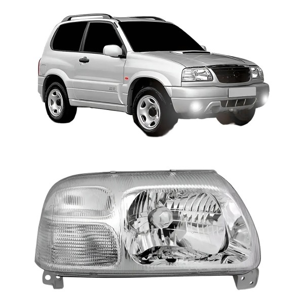 Farol Grand Vitara/ Tracker 1998 A 2007