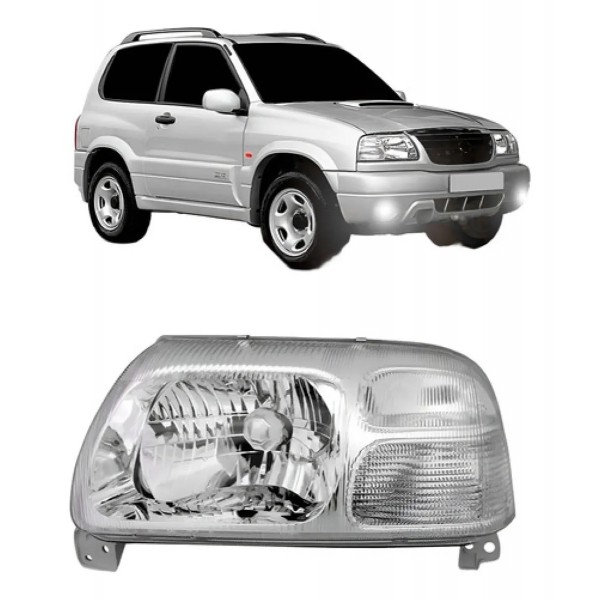 Farol Grand Vitara/ Tracker 1998 A 2007