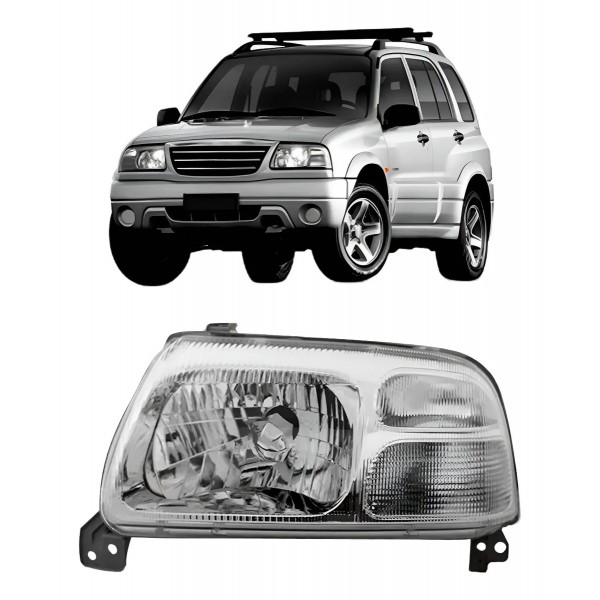 Farol Grand Vitara 1998 A 2007 Tracker 2001 A 2009