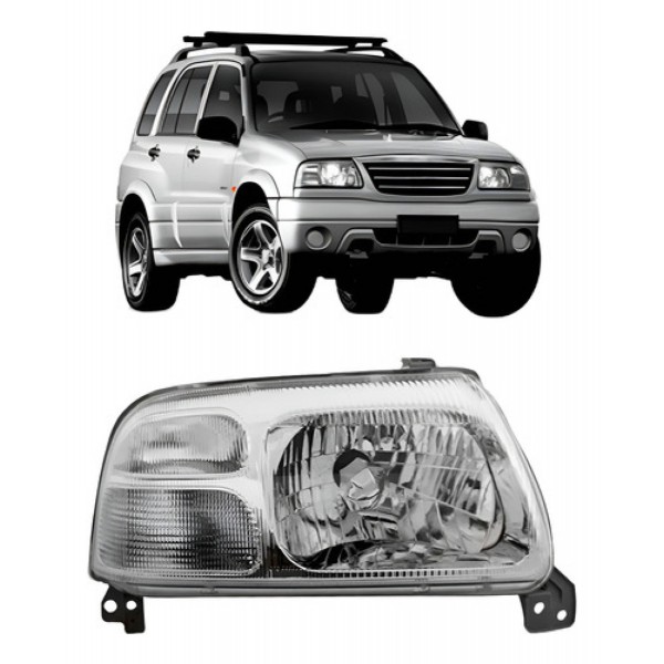 Farol Grand Vitara 1998 A 2007 Tracker 2001 A 2009