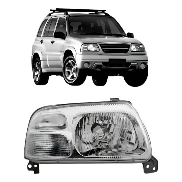 Farol Grand Vitara 1998 A 2007 Tracker 2001 A 2009