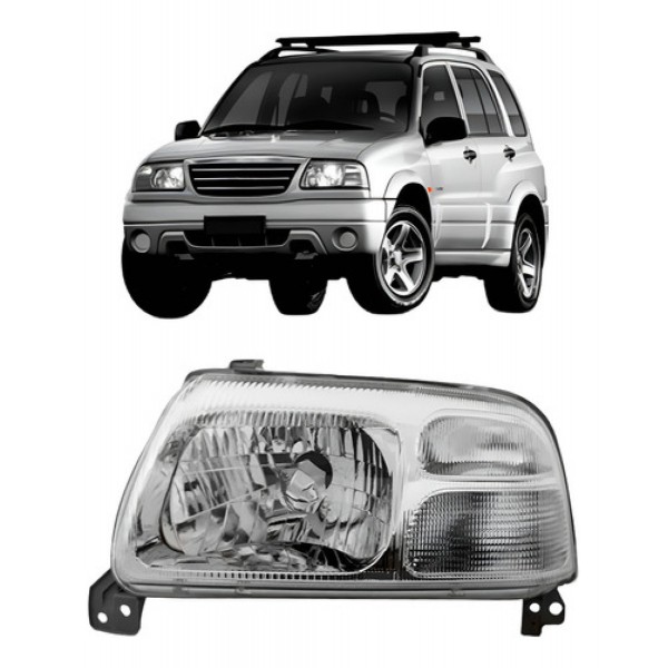 Farol Grand Vitara 1998 A 2007 Tracker 2001 A 2009