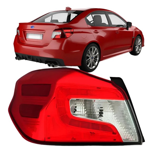 Lanterna Traseira Wrx 2015 2016 2017 Sedan Com Led