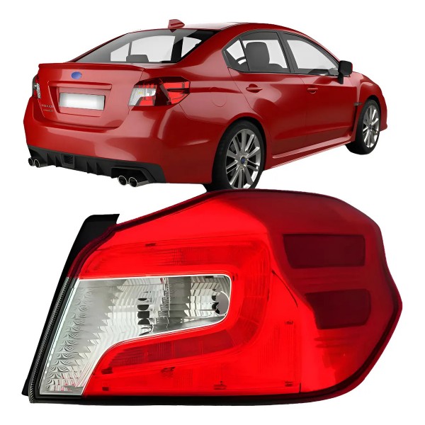 Lanterna Traseira Wrx 2015 2016 2017 Sedan Com Led