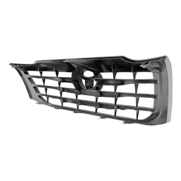 Grade Radiador Hilux 2012 2013 2014 2015 Cromada Cinza