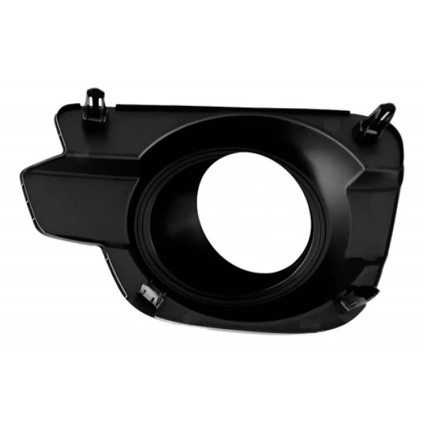 Moldura Milha Auxiliar Kwid Com Furo Aro Preto 2017 18 19