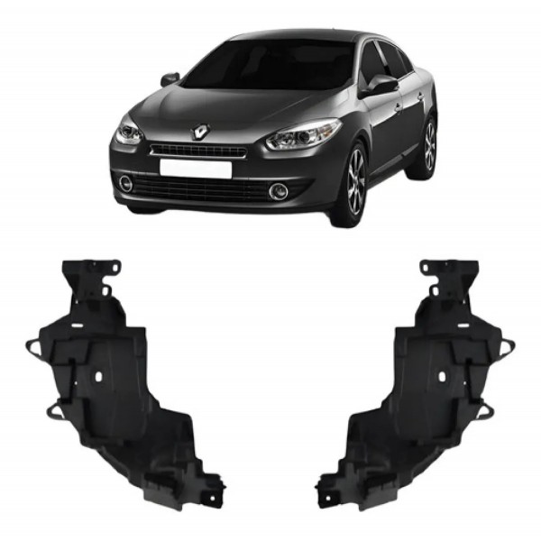 Suporte Parachoque Dianteiro Fluence 2010 11 12 2013