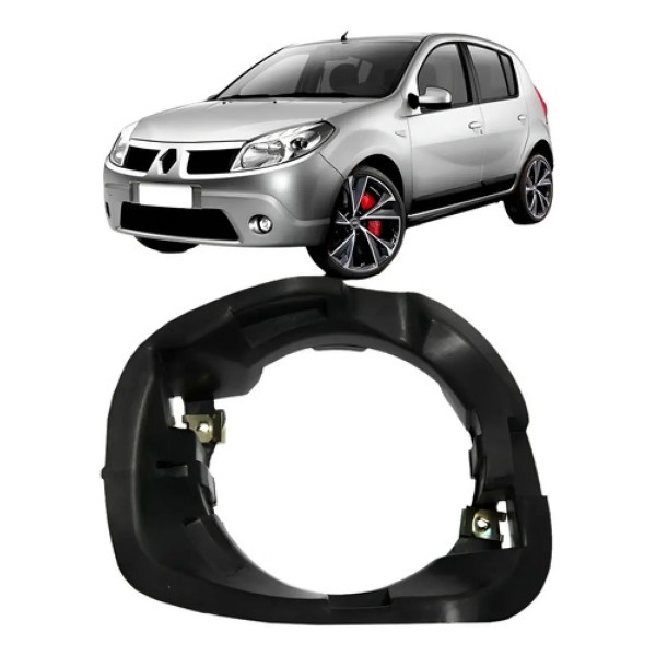 Suporte Farol Milha Sandero 2008 A 2014 Duster 2012 A 2014