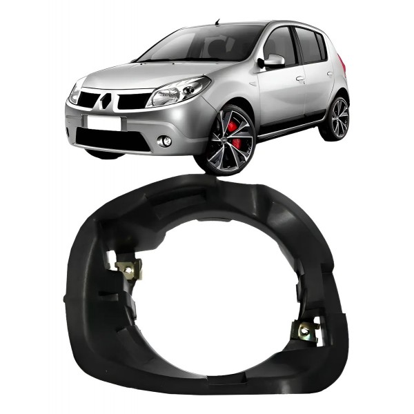 Suporte Farol Milha Sandero 2008 A 2014 Duster 2012 A 2014