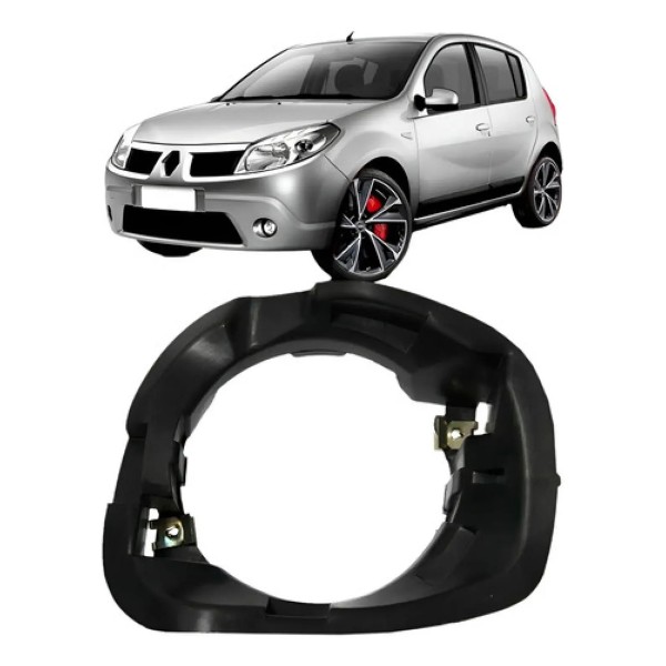 Suporte Farol Milha Sandero 2008 A 2014 Duster 2012 A 2014