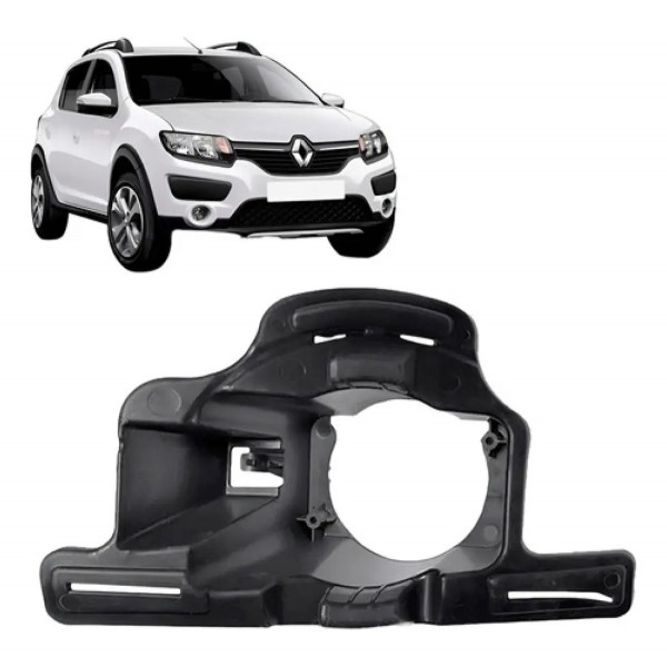 Suporte Farol Milha Auxiliar Sandero Stepway 2015 2016 2017-