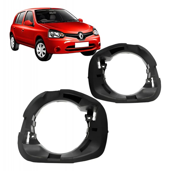 Par Suporte Farol Milha Clio 2013 2014 2015 2016 2017.