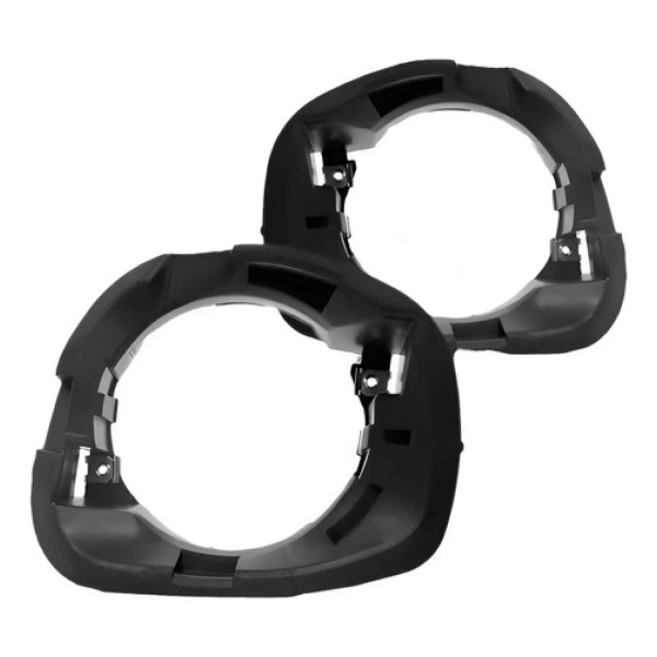 Par Moldura Suporte Farol Milha Clio 2013 14 15 16 2017