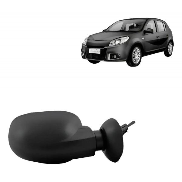 Retrovisor Logan Sandero 2007 2008 2009 2010 Com Controle