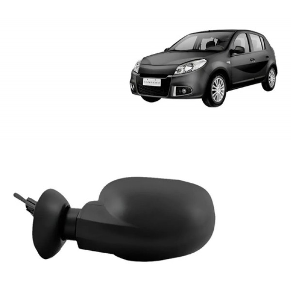 Retrovisor Logan Sandero 2007 2008 2009 2010 Com Controle