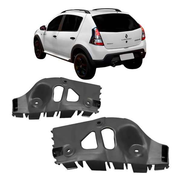 Reforço Parachoque Traseiro Sandero Stepway 2008 A 2014