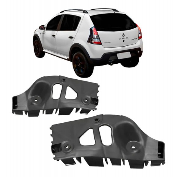 Reforço Parachoque Traseiro Sandero Stepway 2008 A 2014