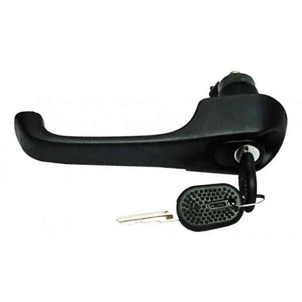 Maçaneta Externa Dianteira Direita Uno Mille G1 2008 A 2010 Preto Dianteira