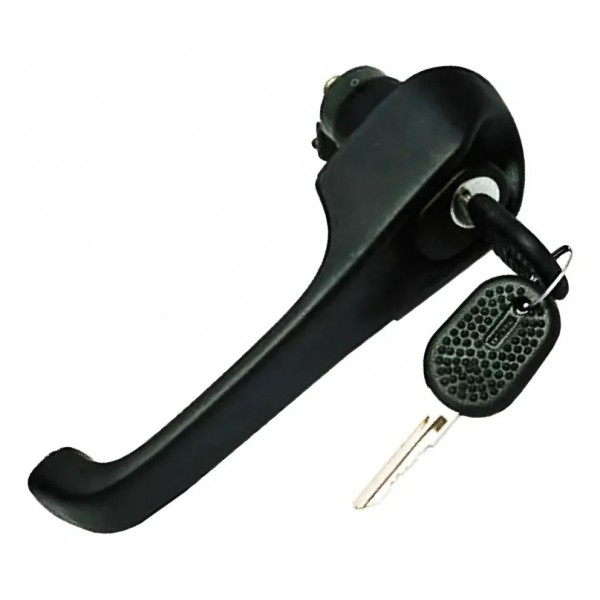 Maçaneta Externa Dianteira Direita Uno Mille G1 2008 A 2010 Preto Dianteira